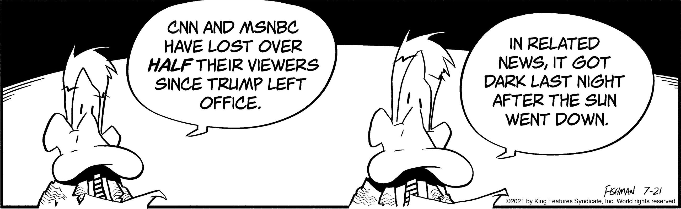 Editorial Cartoon: Mallard Fillmore